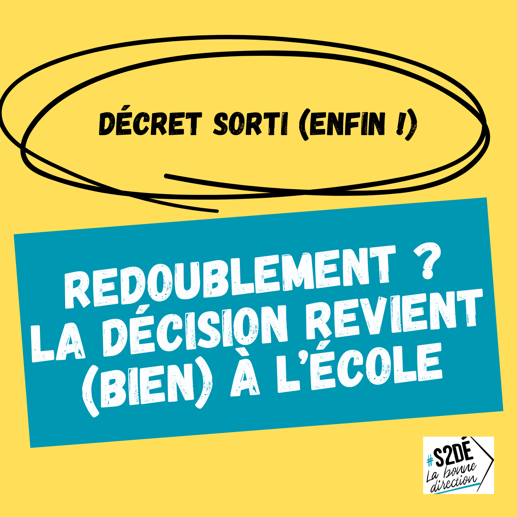 Note Redoublement Proposer un premier redoublement ? L’IEN n’est plus dans la boucle – #S2DÉ