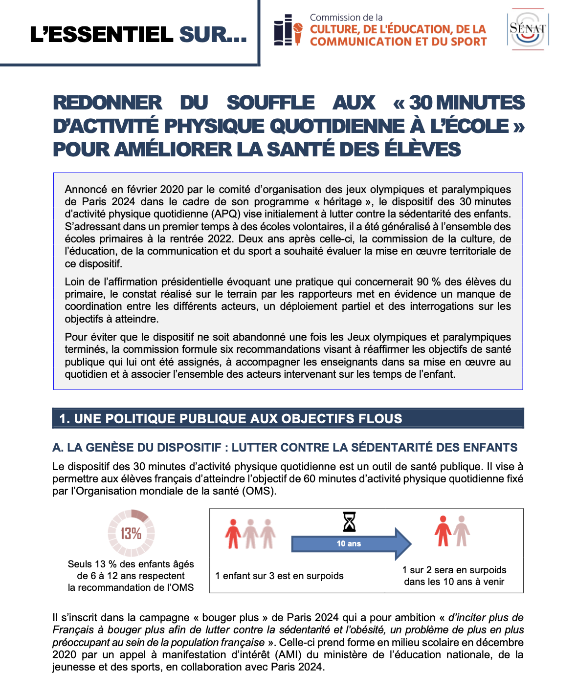 30 minutes d’APQ ? Le rapport du Sénat… – #S2DÉ